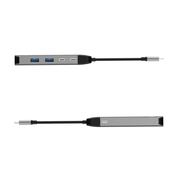JCD3002 USB-C to 4K60Hz HDMI＆画面ON/OFFスイッチ付＋PD100W 6in1
