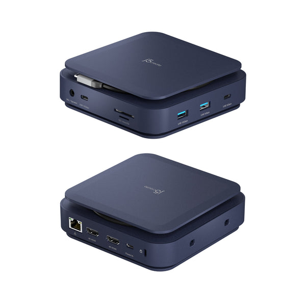 j5 create デュアルディスプレイ ドッキングステーション JCD3196 USB-C 11in1 デュアルHDMI ドッキングステーション(M1/M2/M3
