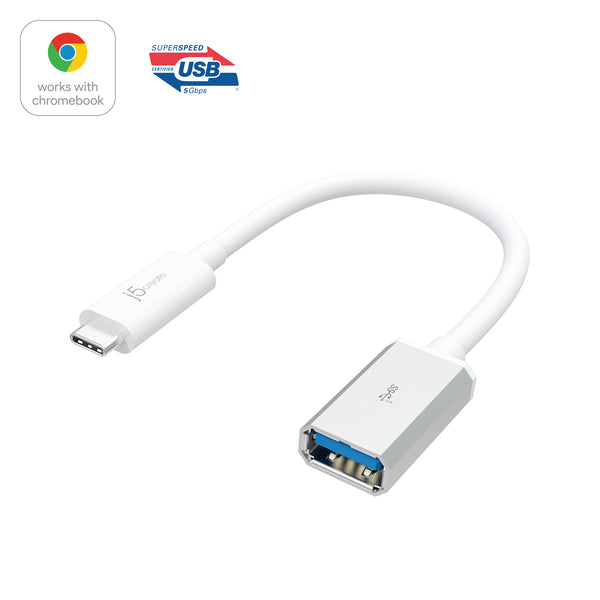 JUCX05J/JUCX05-MT USB3.1 Type-C to Type-A 変換ケーブル 10cm – new