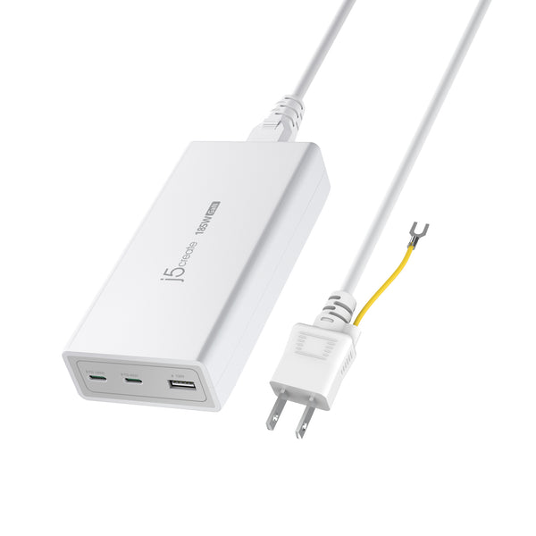 JUP37185W 185W GaN PD3.1 3ポート USB急速充電器 – new-jp-j5create