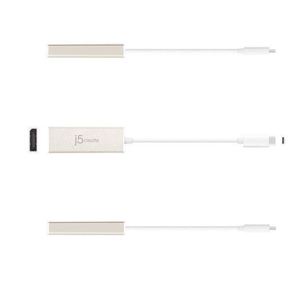 JCA140 USB Type-C to 4K DisplayPort ディスプレイアダプター