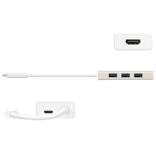 JCH451 USB Type-C to 3ポートUSB＆HDMI マルチハブ – new-jp