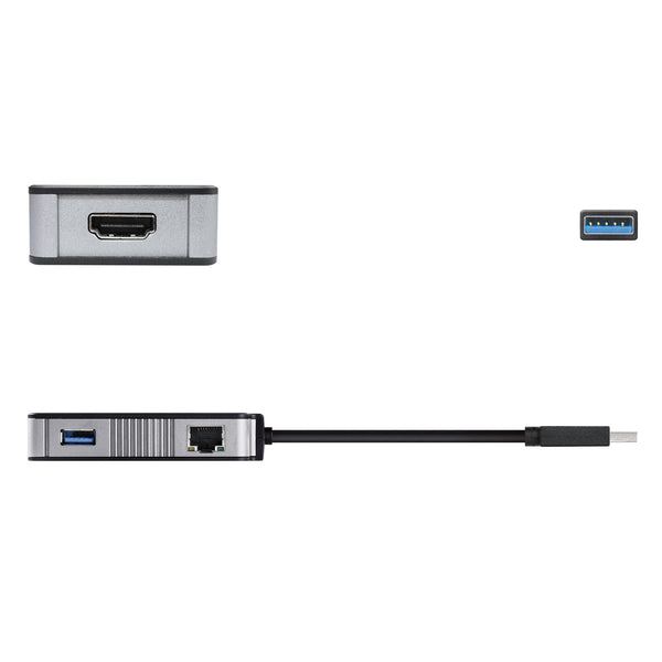 JUA375 USB 3.0 HDMI & Gigabit Ethernetマルチハブ（生産終了