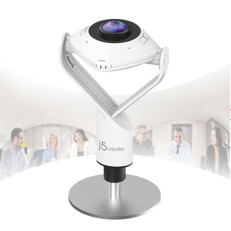 j5createは360°パノラマモードを搭載した、『Webカメラ Model: JVCU360 』を12月11日に発売