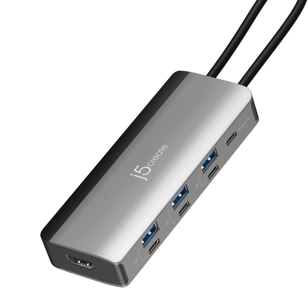 JCD362 USB-C to 4K144Hz HDMI+PD100W 8in1 マルチハブ