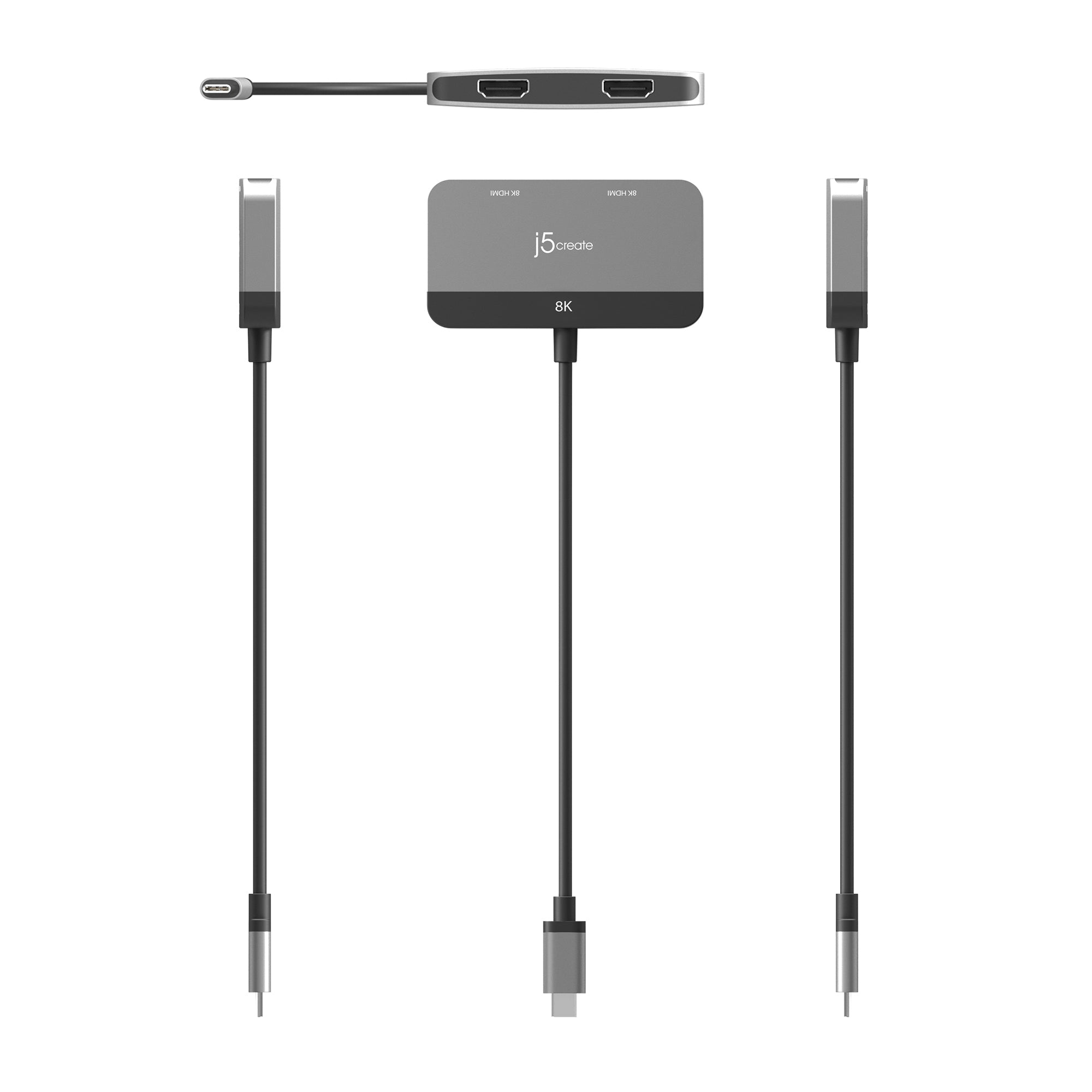 JCA465 USB-C 8K MSTデュアルHDMIアダプター – new-jp-j5create