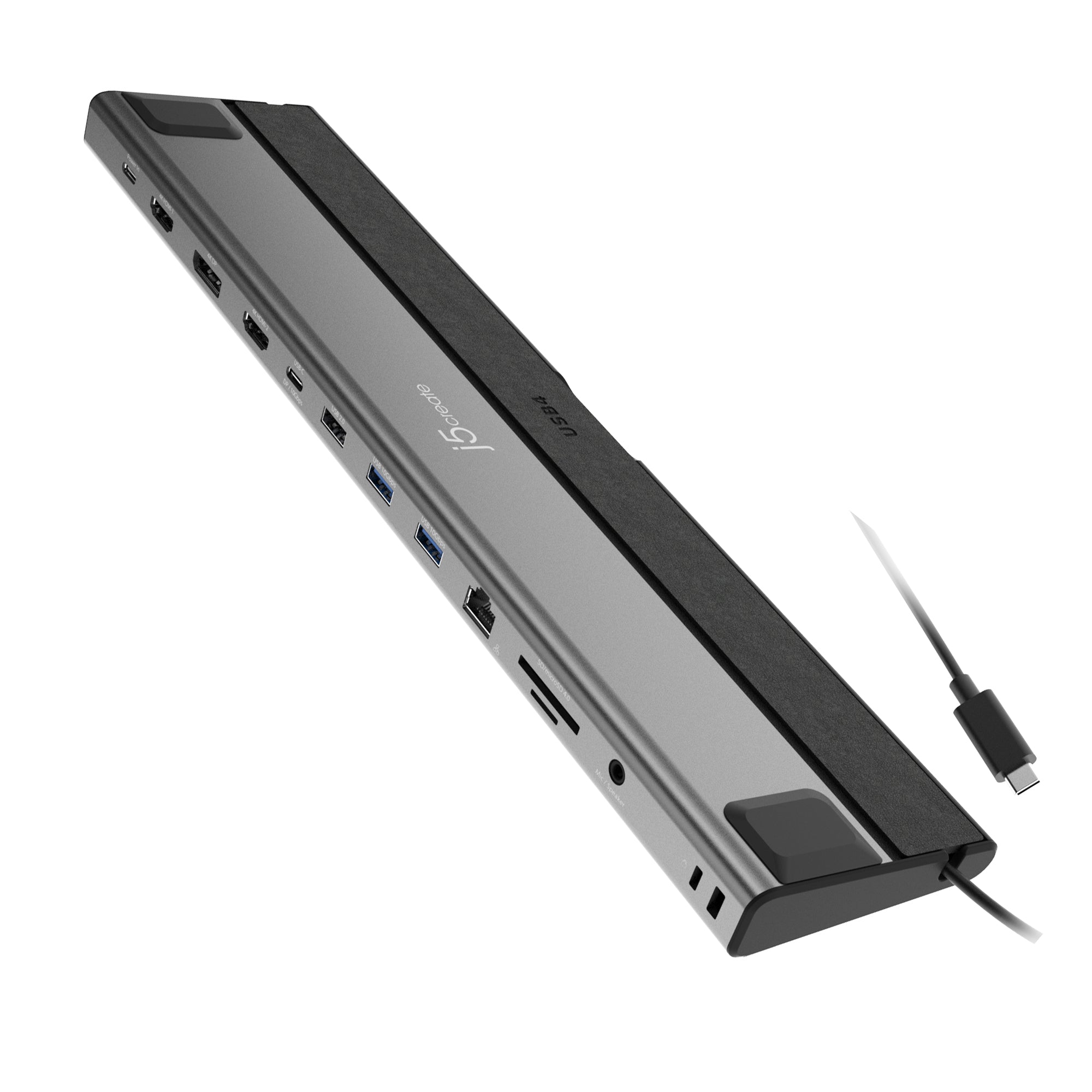 JCD554 USB4 Triple Display 12in1ドッキングステーション