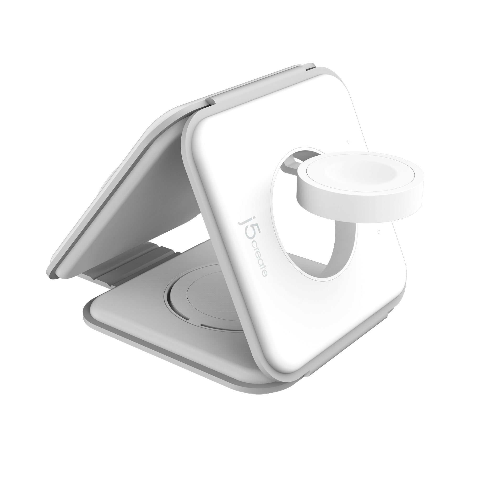 JUPW3215W Qi2 3in1 フラット/三角形式 ワイヤレス充電器 – new-jp