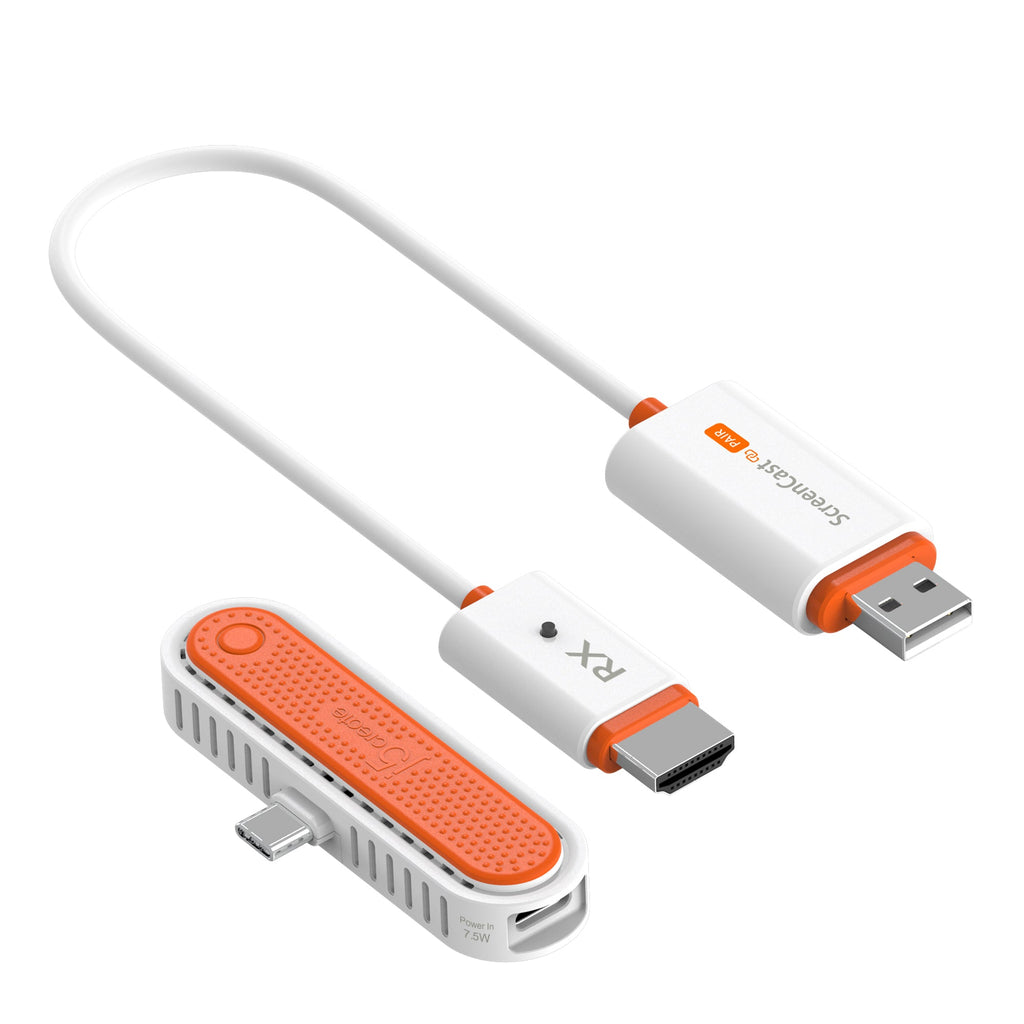 JVAW60　超小型USB-C to HDMIワイヤレス送受信機（iPhone15以降対応）