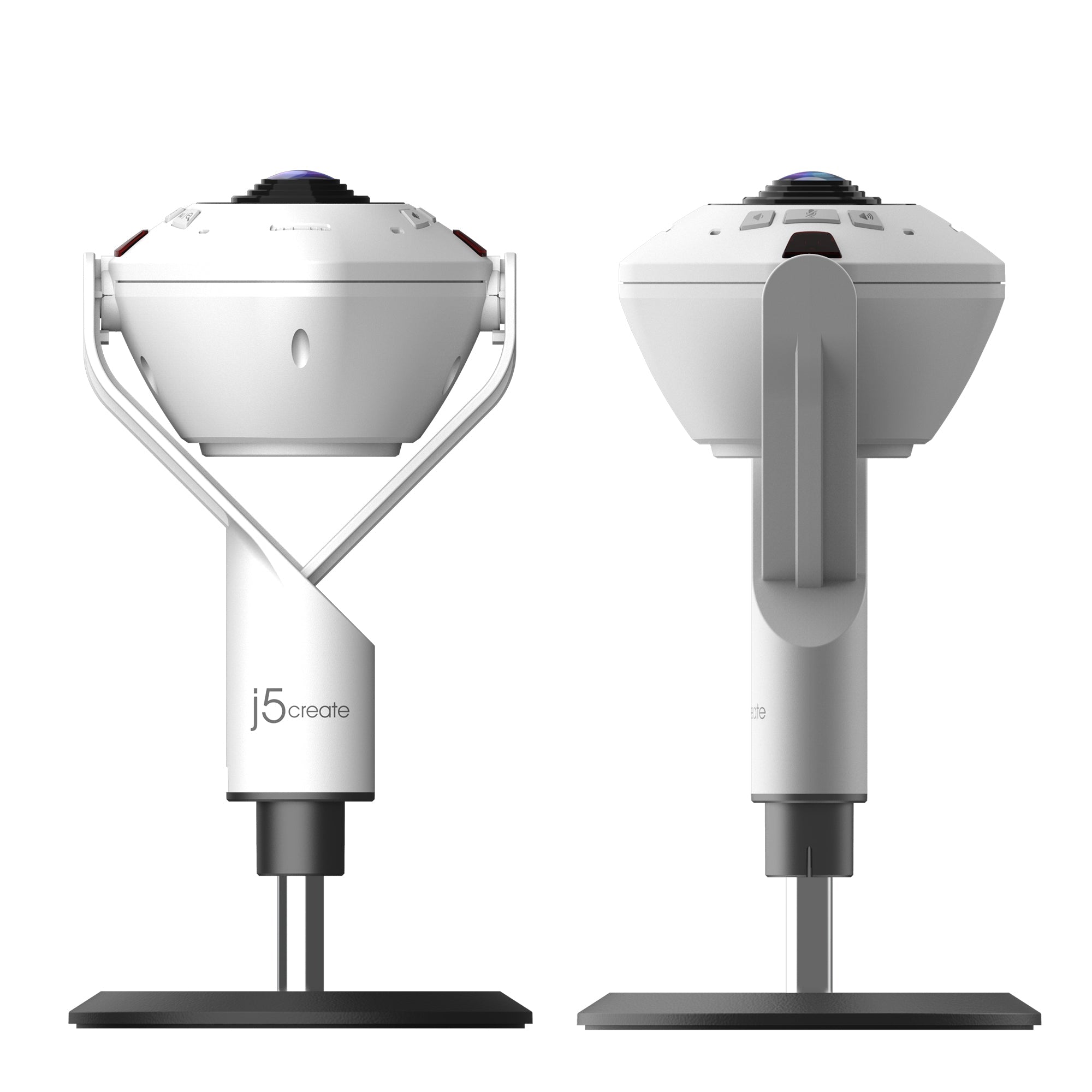 JVU368 AI機能搭載360度パノラマWebカメラ（高音質スピーカーフォン