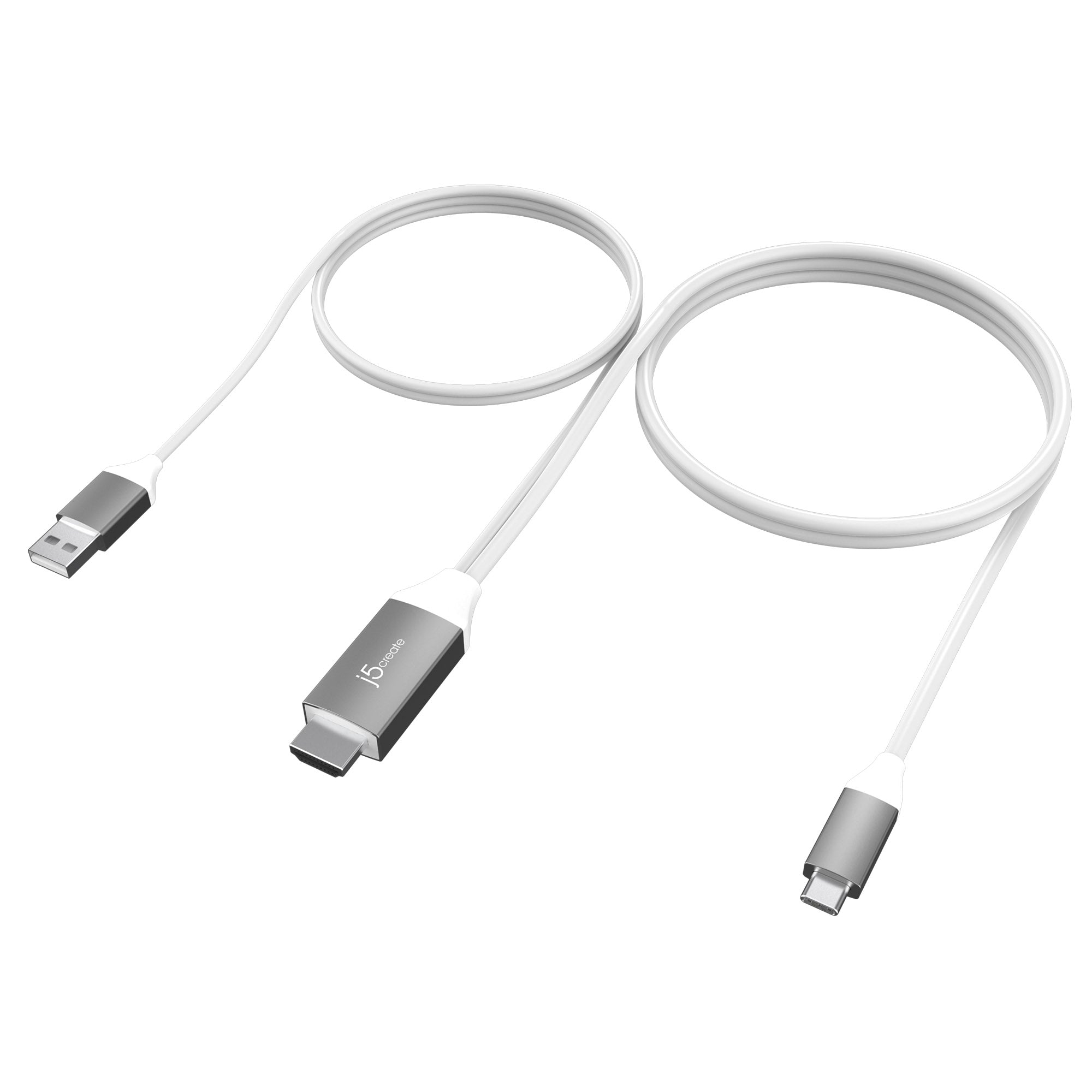 JCC154G 端末給電対応USB-C to 4K60 HDMIディスプレイケーブル 1.8m