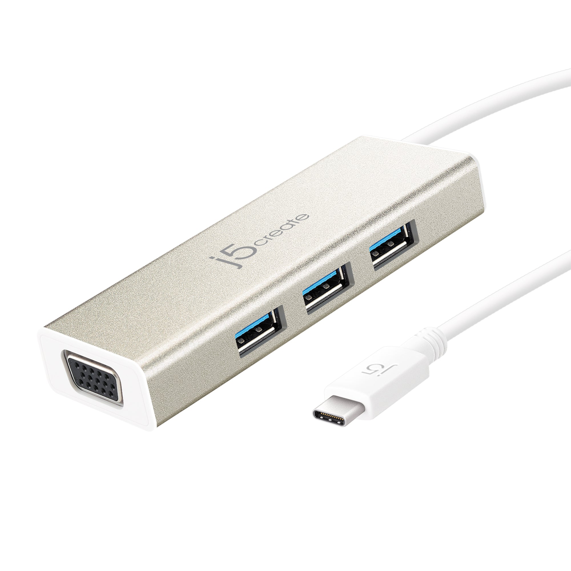 JCH411 USB Type-C 3ポートUSB＆VGA マルチハブ – new-jp-j5create