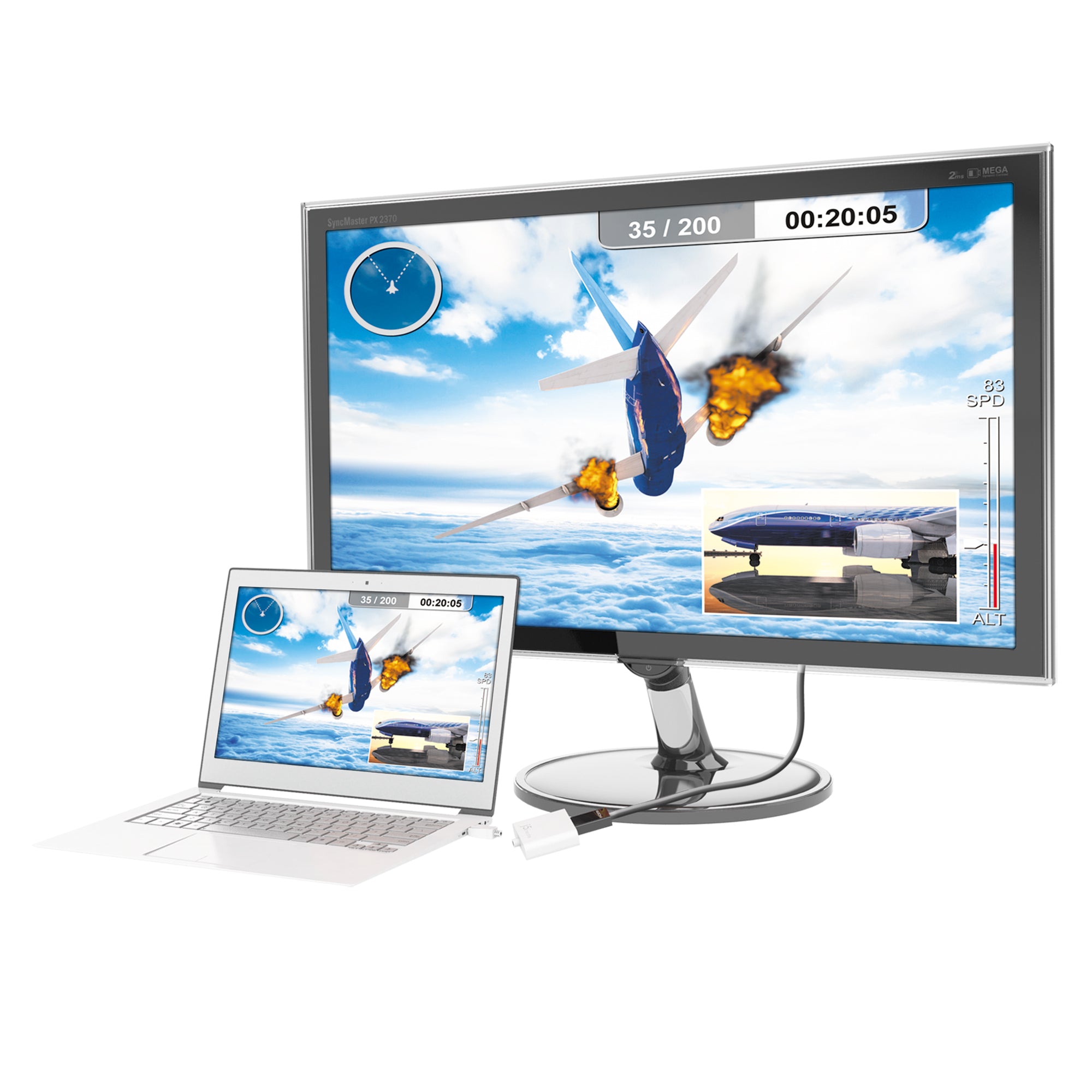 JDA112 Mini DisplayPort to VGAアダプター – new-jp-j5create