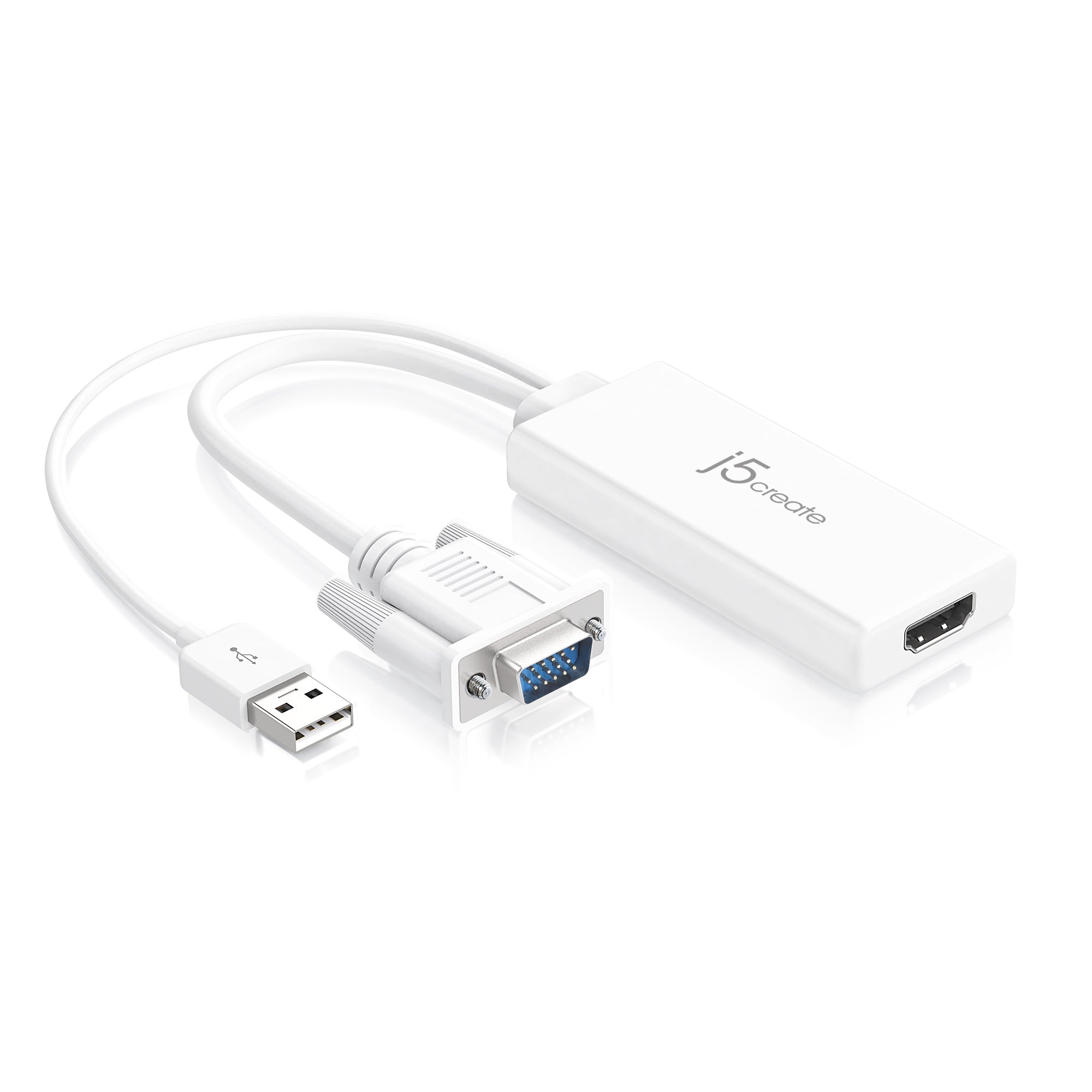 JDA214 VGA + USB2.0 to HDMI変換アダプター – new-jp-j5create