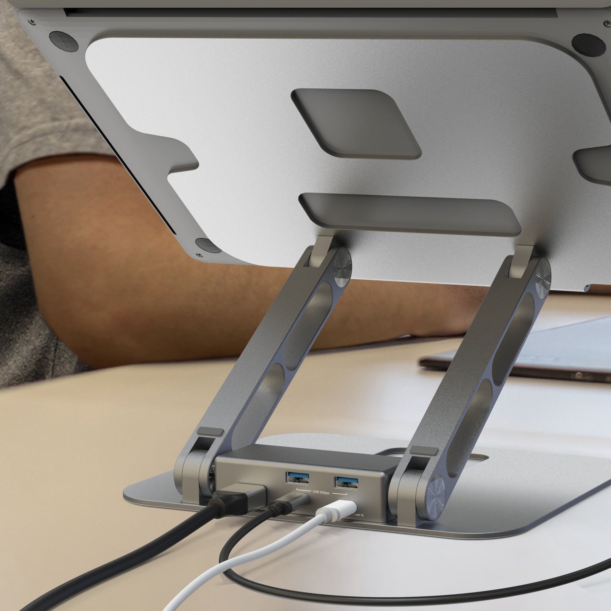 JTS327 Multi-Angle 4K Docking Stand（ドッキングステーション搭載