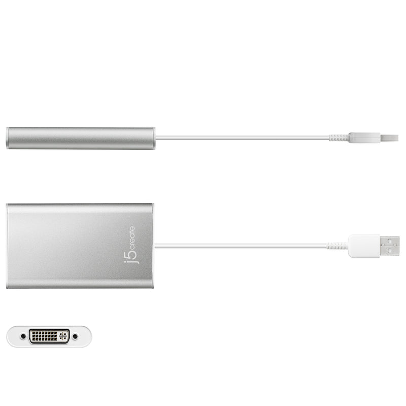 JUA230 USB 2.0 DVI ディスプレイアダプター（生産終了）