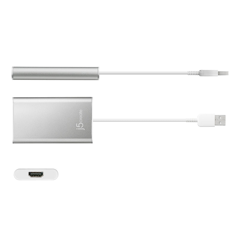 JUA250 USB 2.0 HDMI ディスプレイアダプター