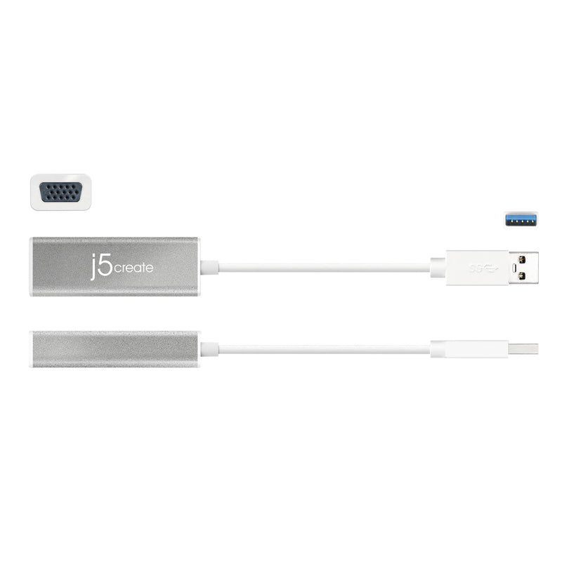 JUA315 USB 3.0 VGA SLIMディスプレイアダプター（生産終了）