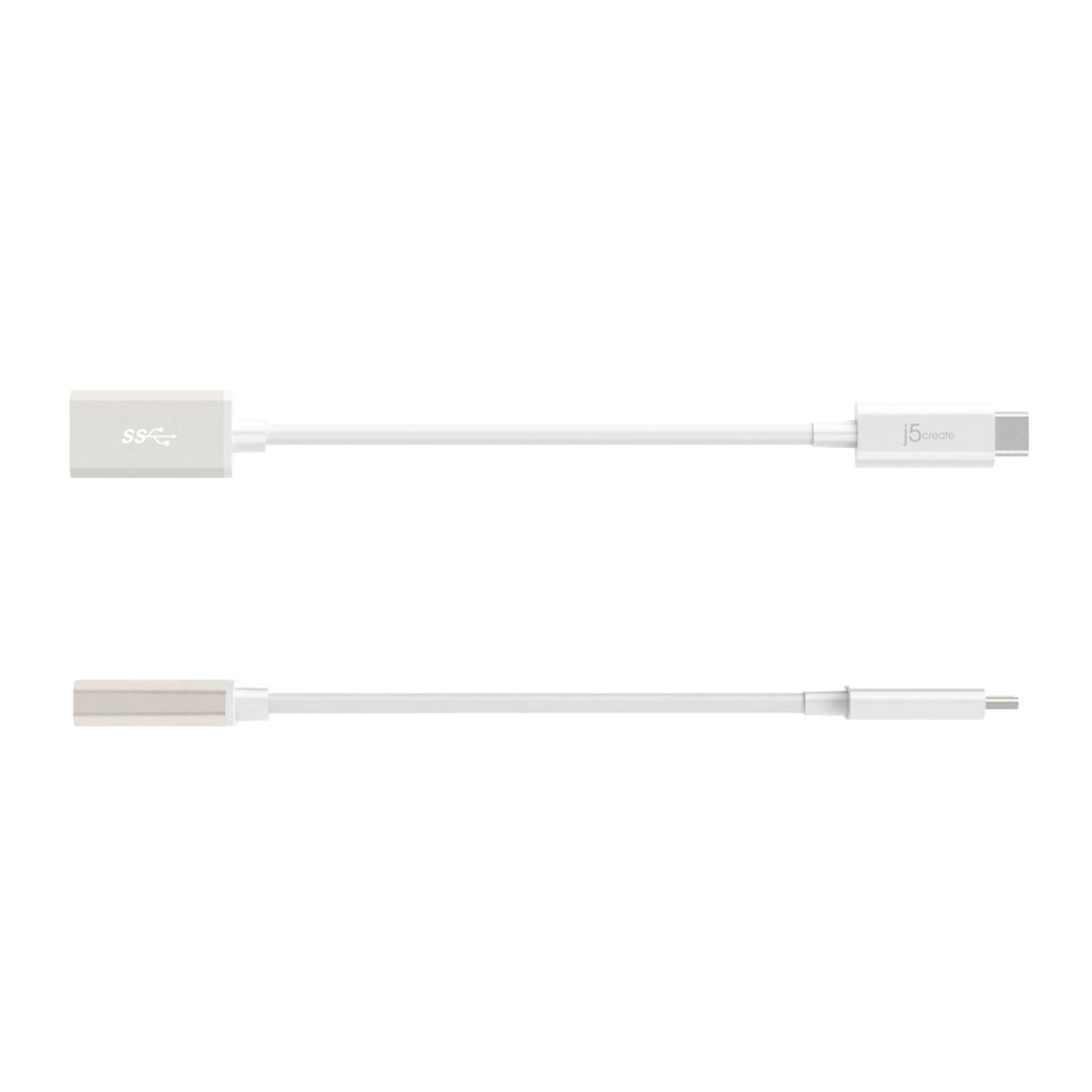 JUCX05J/JUCX05-MT USB3.1 Type-C to Type-A 変換ケーブル 10cm