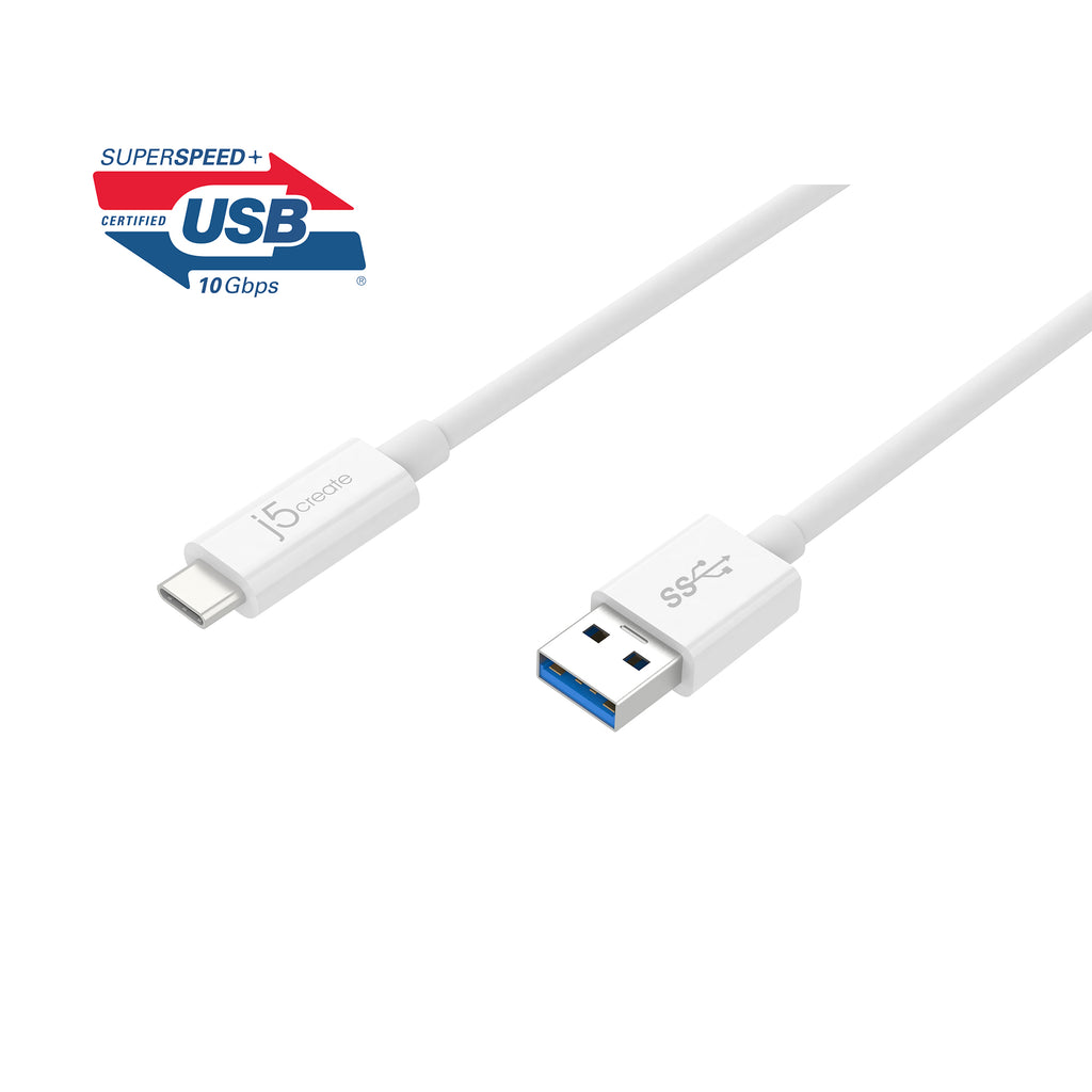 JUCX06 USB 3.1 Type-C to Type-A ケーブル（生産終了）