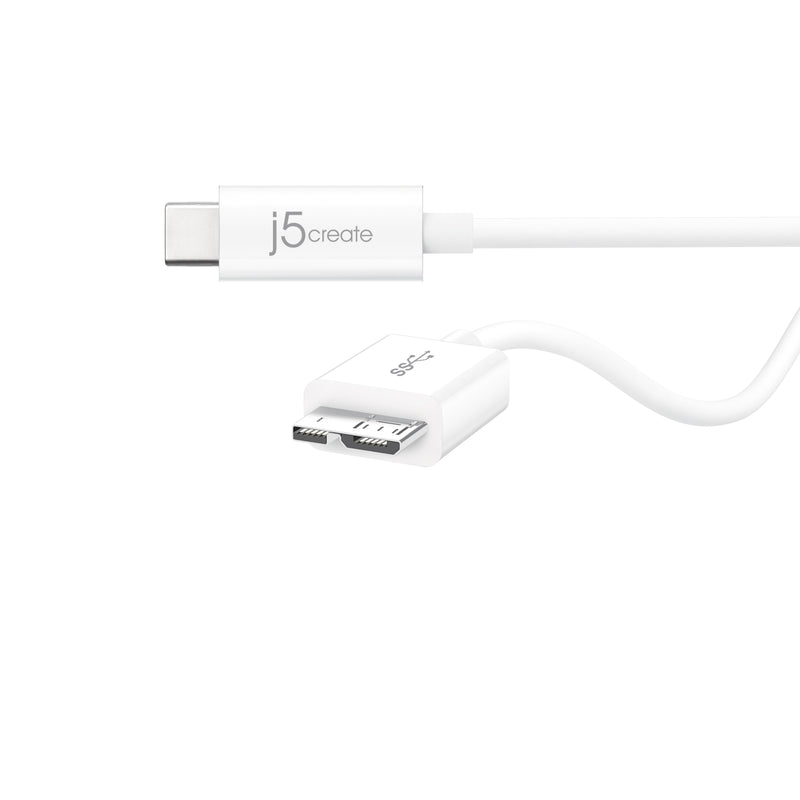 JUCX07 USB 3.1 Type-C To Micro-B ケーブル（生産終了）