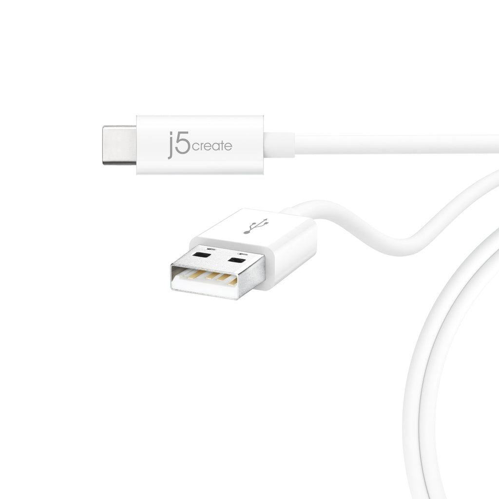 JUCX08 USB 2.0 Type-C to Type-A ケーブル（生産終了）