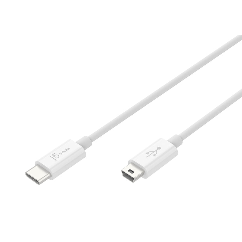 JUCX10 USB 2.0 Type-C to Mini-B ケーブル（生産終了）