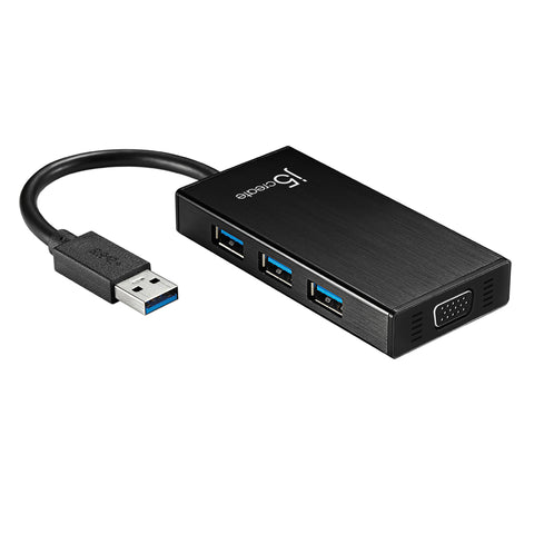 JUH410 USB 3.0 VGA＆3ポートUSB マルチハブ（生産終了） – new