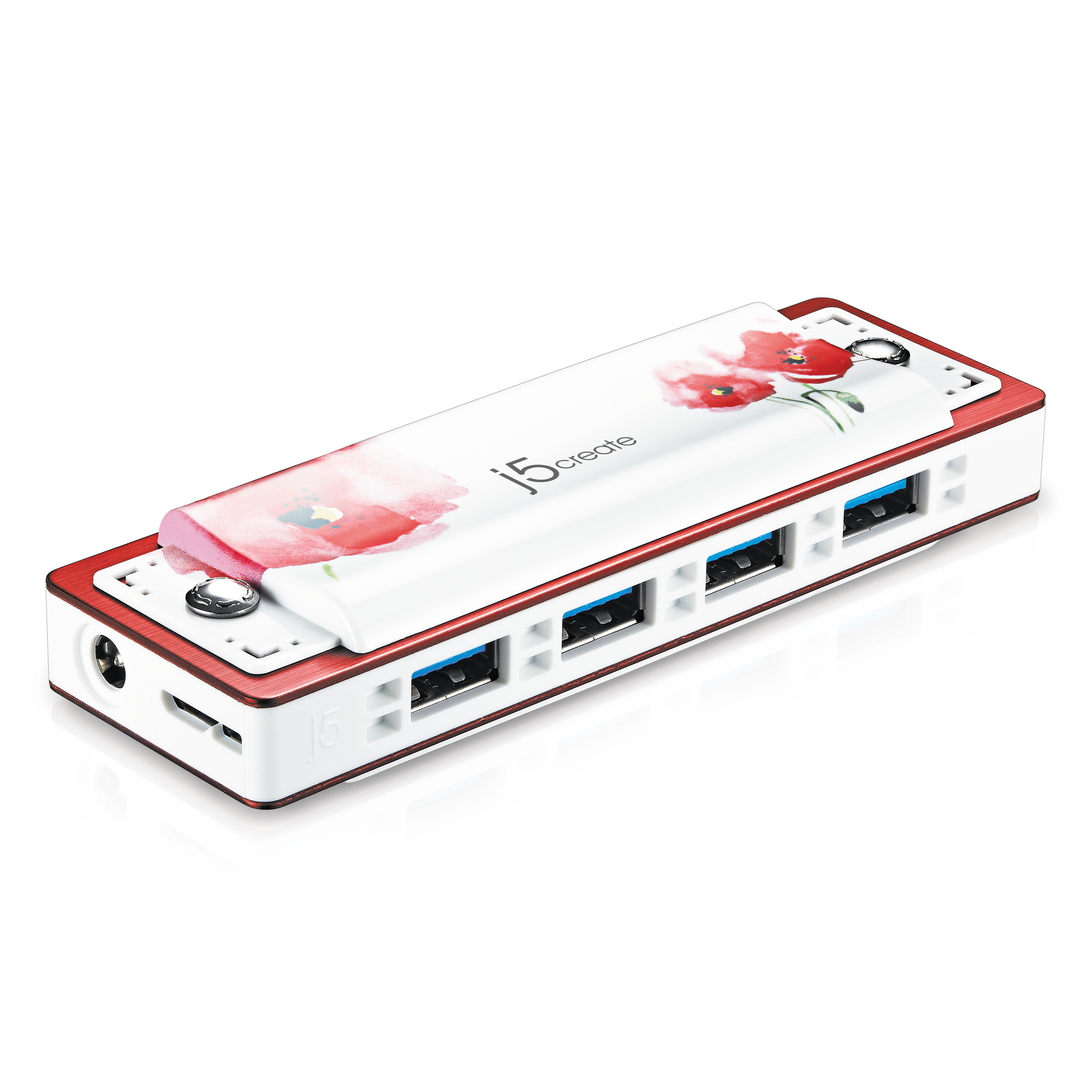 JUH345 ハーモニカ USB 3.0 4ポートハブ（生産終了） – new-jp-j5create