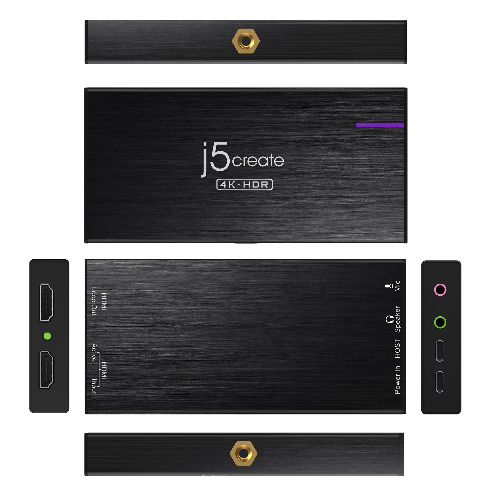 j5create 4k30fps録画配信 HDMI キャプチャーボード