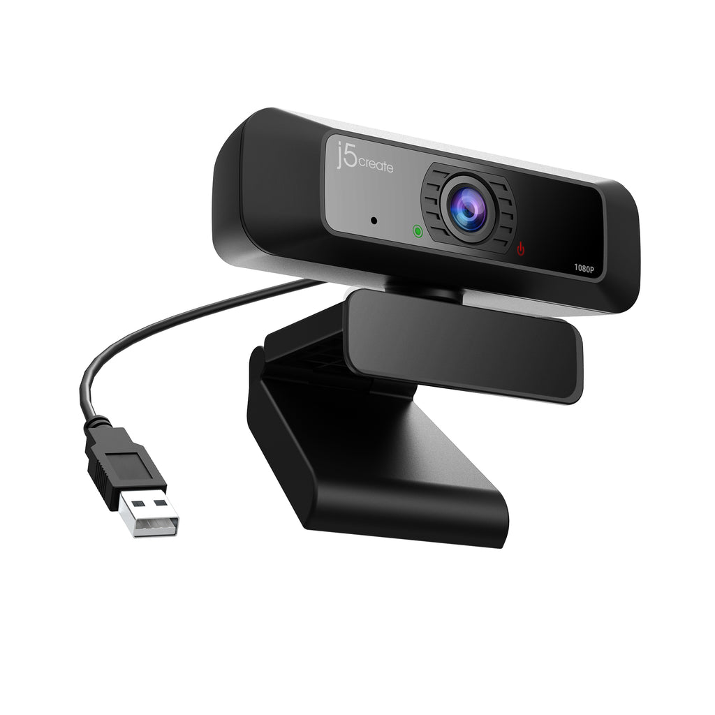 USB フルHD Webカメラ 360°ローテーション搭載 (Model: JVCU100)